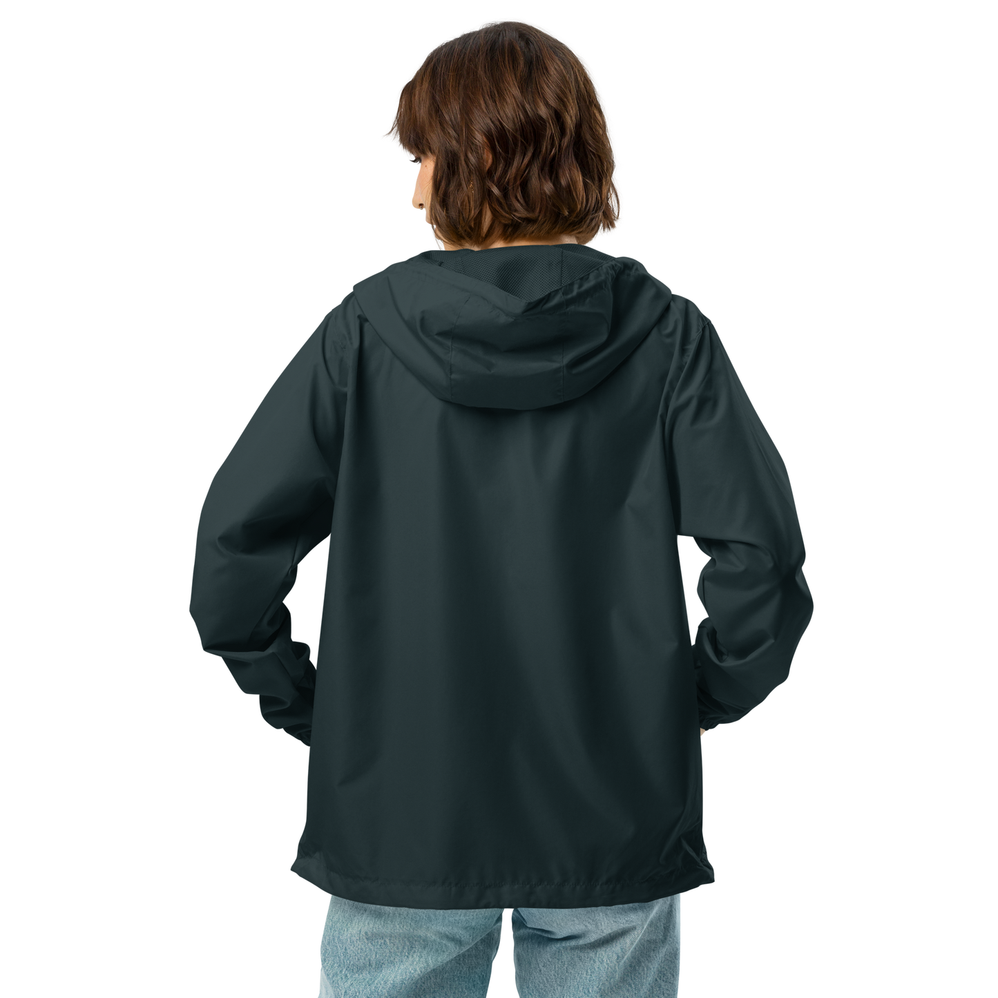 Michigan Upper Peninsula Windbreaker (w/ Azure UP Outline)