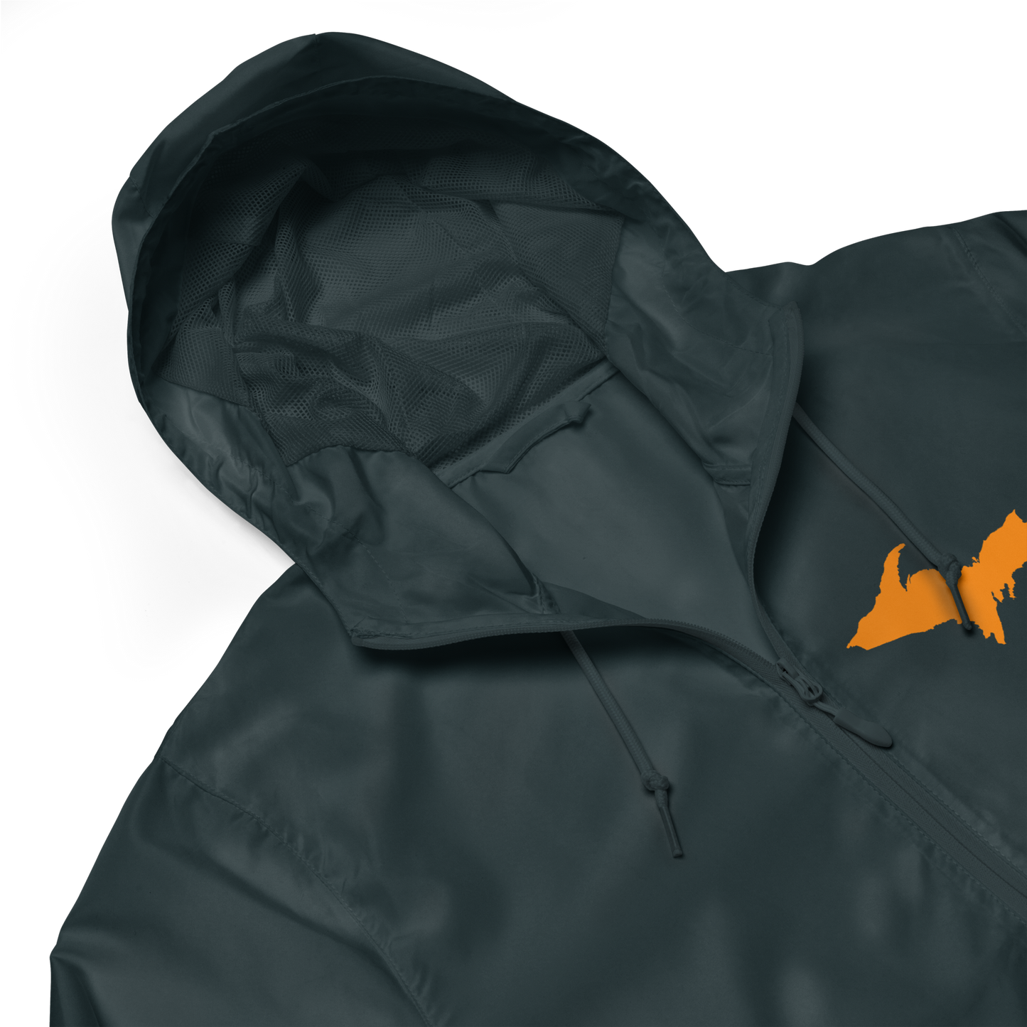 Michigan Upper Peninsula Windbreaker (w/ Orange UP Outline)