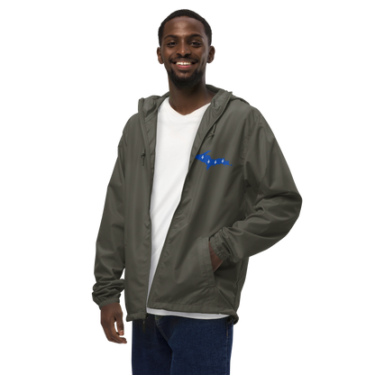 Michigan Upper Peninsula Windbreaker (w/ UP Quebec Flag Outline)