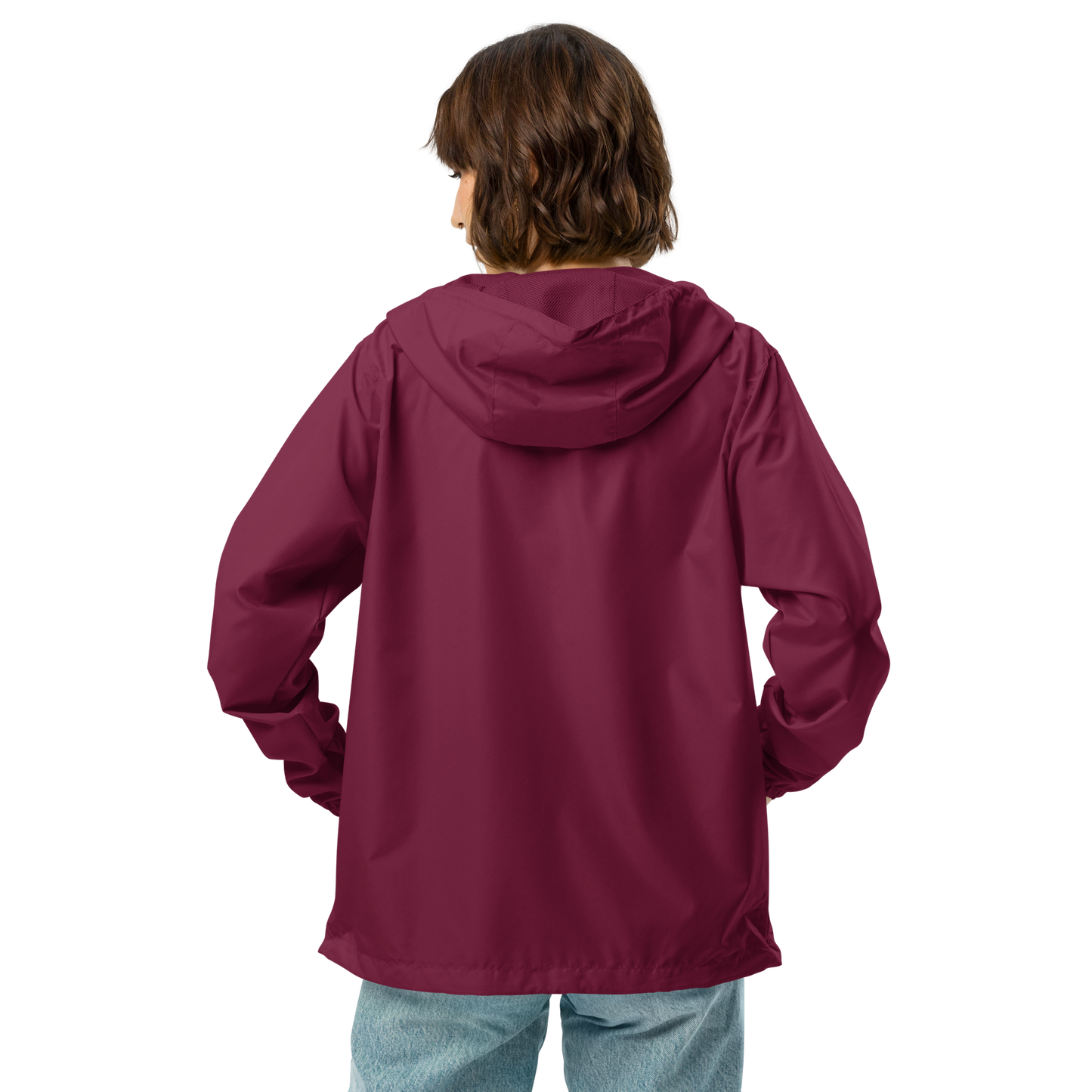 Michigan Upper Peninsula Windbreaker (w/ Azure UP Outline)