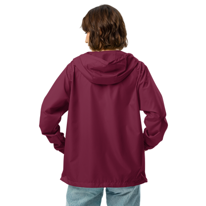 Michigan Upper Peninsula Windbreaker (w/ Azure UP Outline)