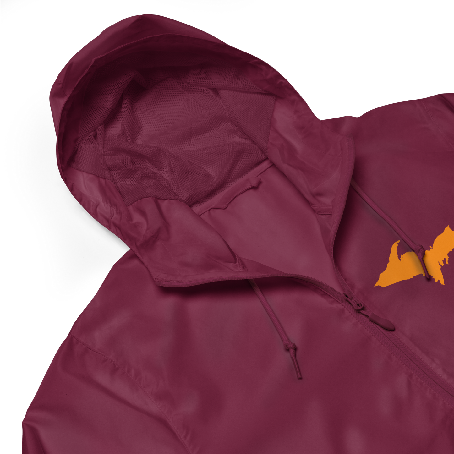 Michigan Upper Peninsula Windbreaker (w/ Orange UP Outline)