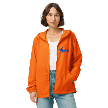 Michigan Upper Peninsula Windbreaker (w/ UP Quebec Flag Outline)