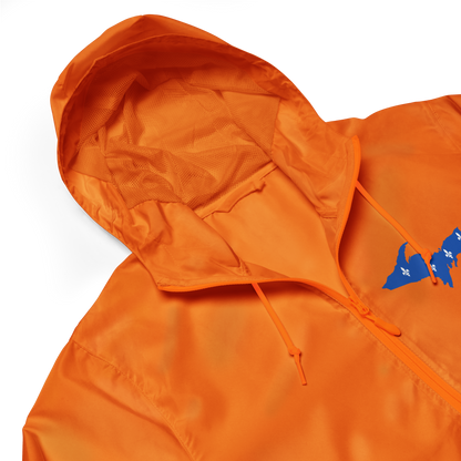 Michigan Upper Peninsula Windbreaker (w/ UP Quebec Flag Outline)