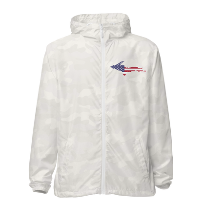 Michigan Upper Peninsula Windbreaker (w/ UP USA Flag Outline)