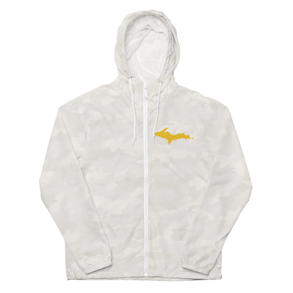 Michigan Upper Peninsula Windbreaker (w/ Gold UP Outline)