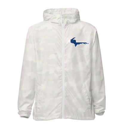 Michigan Upper Peninsula Windbreaker (w/ UP Finland Flag Outline)