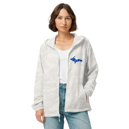 Michigan Upper Peninsula Windbreaker (w/ UP Quebec Flag Outline)