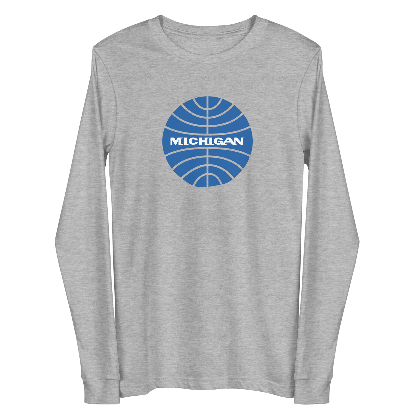 'Michigan' Long Sleeve T-Shirt (Airline Parody)