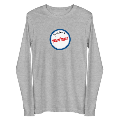 'Fresh From Grand Haven' Long Sleeve T-Shirt (Hypermarket Parody) | Unisex