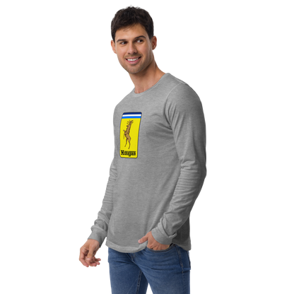 'Michigan' Unisex Long Sleeve T-Shirt (Italian Sports Car Parody)