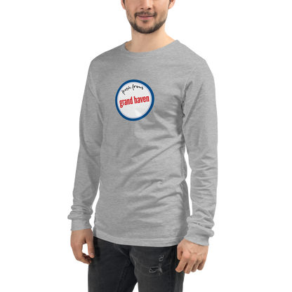 'Fresh From Grand Haven' Long Sleeve T-Shirt (Hypermarket Parody) | Unisex