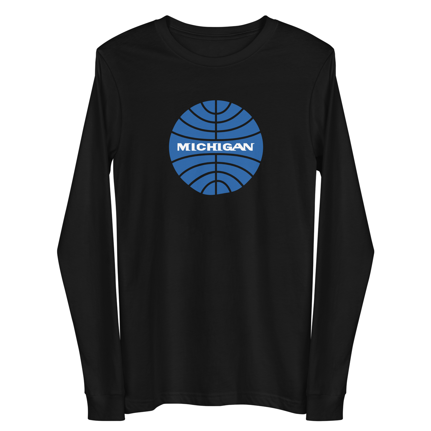 'Michigan' Long Sleeve T-Shirt (Airline Parody)