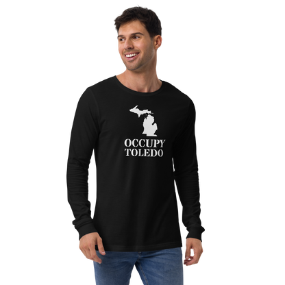 'Occupy Toledo' T-Shirt (w/ Corrected Michigan Outline) | Unisex Long Sleeve