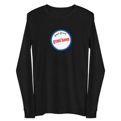 'Fresh From Grand Haven' Long Sleeve T-Shirt (Hypermarket Parody) | Unisex