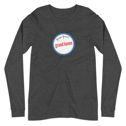 'Fresh From Grand Haven' Long Sleeve T-Shirt (Hypermarket Parody) | Unisex