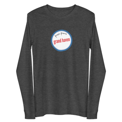 'Fresh From Grand Haven' Long Sleeve T-Shirt (Hypermarket Parody) | Unisex