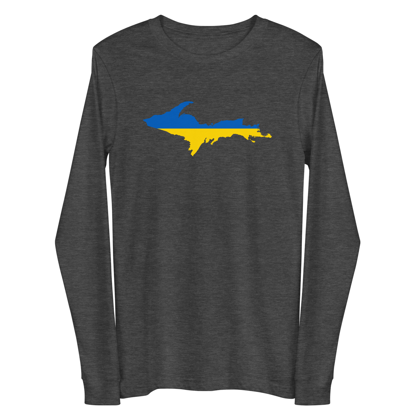 Michigan Upper Peninsula T-Shirt (w/ UP Ukraine Outline) | Unisex Long Sleeve