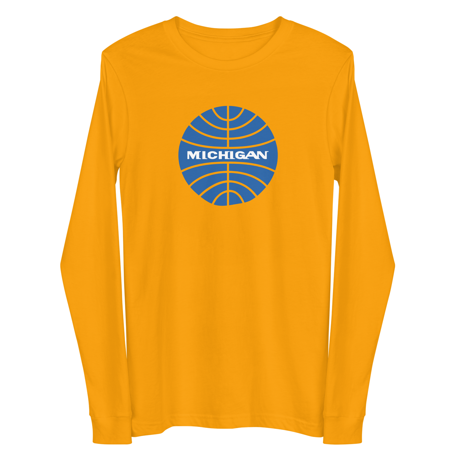 'Michigan' Long Sleeve T-Shirt (Airline Parody)