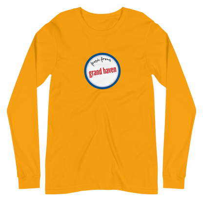 'Fresh From Grand Haven' Long Sleeve T-Shirt (Hypermarket Parody) | Unisex