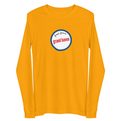 'Fresh From Grand Haven' Long Sleeve T-Shirt (Hypermarket Parody) | Unisex