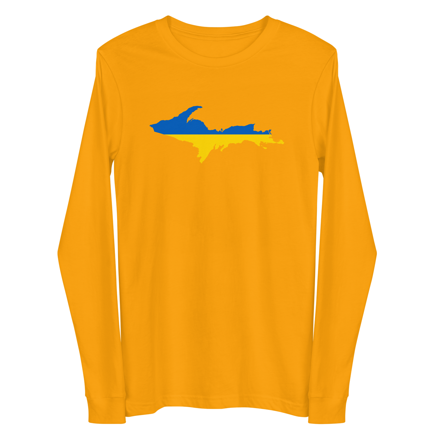 Michigan Upper Peninsula T-Shirt (w/ UP Ukraine Outline) | Unisex Long Sleeve