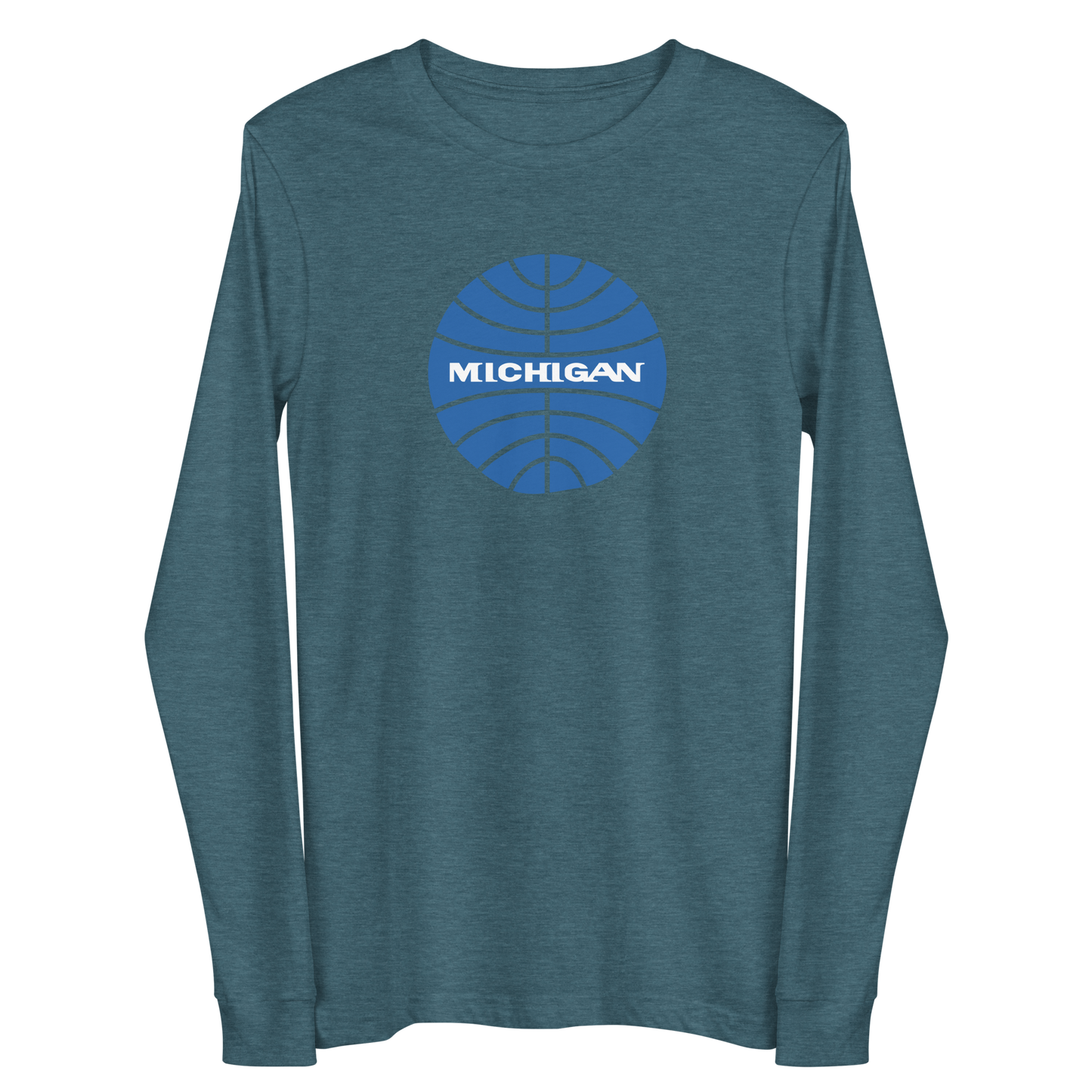 'Michigan' Long Sleeve T-Shirt (Airline Parody)