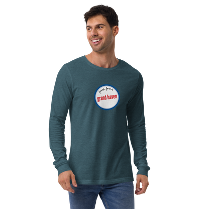 'Fresh From Grand Haven' Long Sleeve T-Shirt (Hypermarket Parody) | Unisex