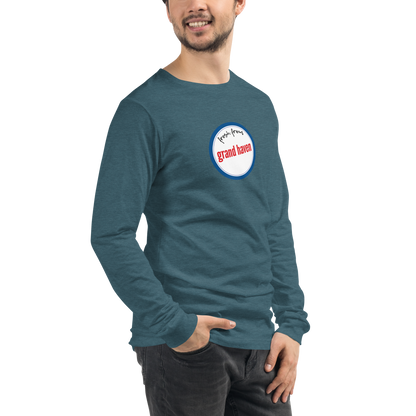 'Fresh From Grand Haven' Long Sleeve T-Shirt (Hypermarket Parody) | Unisex