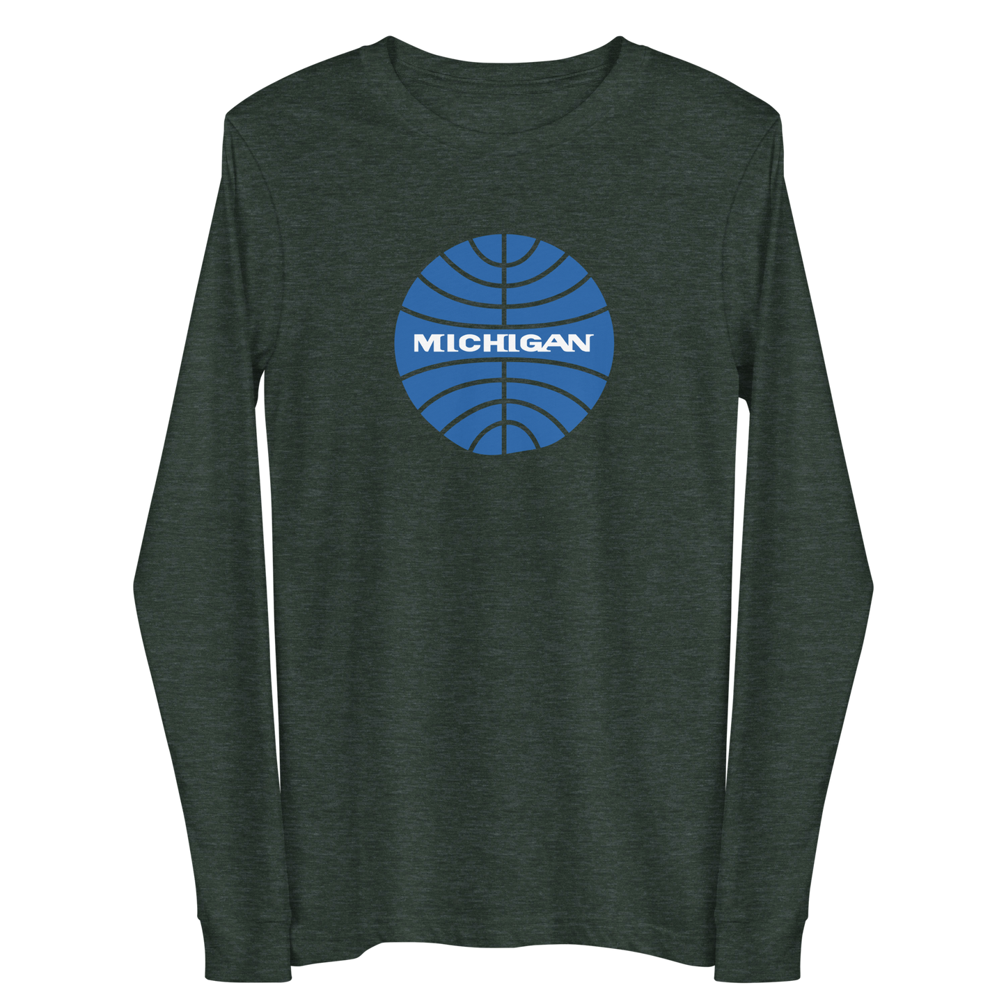 'Michigan' Long Sleeve T-Shirt (Airline Parody)