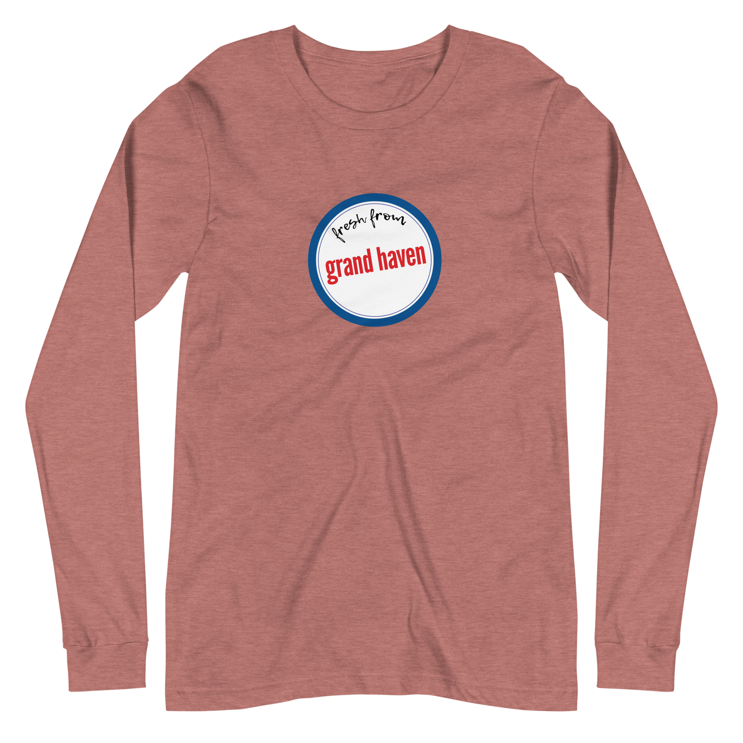 'Fresh From Grand Haven' Long Sleeve T-Shirt (Hypermarket Parody) | Unisex