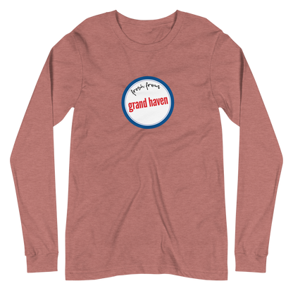 'Fresh From Grand Haven' Long Sleeve T-Shirt (Hypermarket Parody) | Unisex