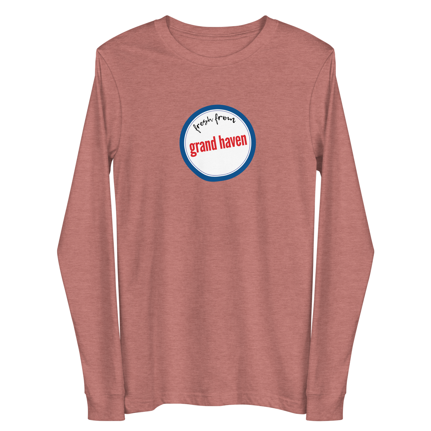 'Fresh From Grand Haven' Long Sleeve T-Shirt (Hypermarket Parody) | Unisex