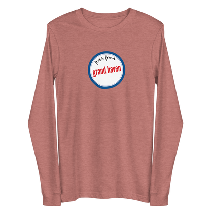 'Fresh From Grand Haven' Long Sleeve T-Shirt (Hypermarket Parody) | Unisex