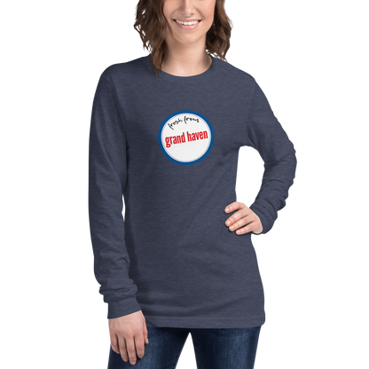 'Fresh From Grand Haven' Long Sleeve T-Shirt (Hypermarket Parody) | Unisex