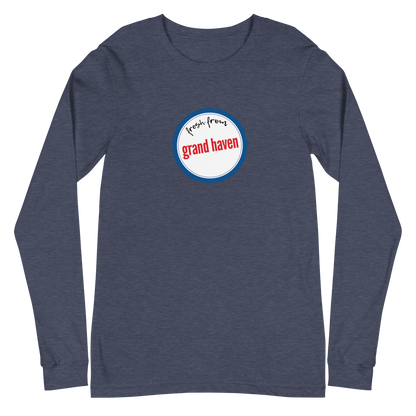 'Fresh From Grand Haven' Long Sleeve T-Shirt (Hypermarket Parody) | Unisex