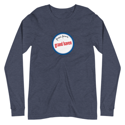 'Fresh From Grand Haven' Long Sleeve T-Shirt (Hypermarket Parody) | Unisex