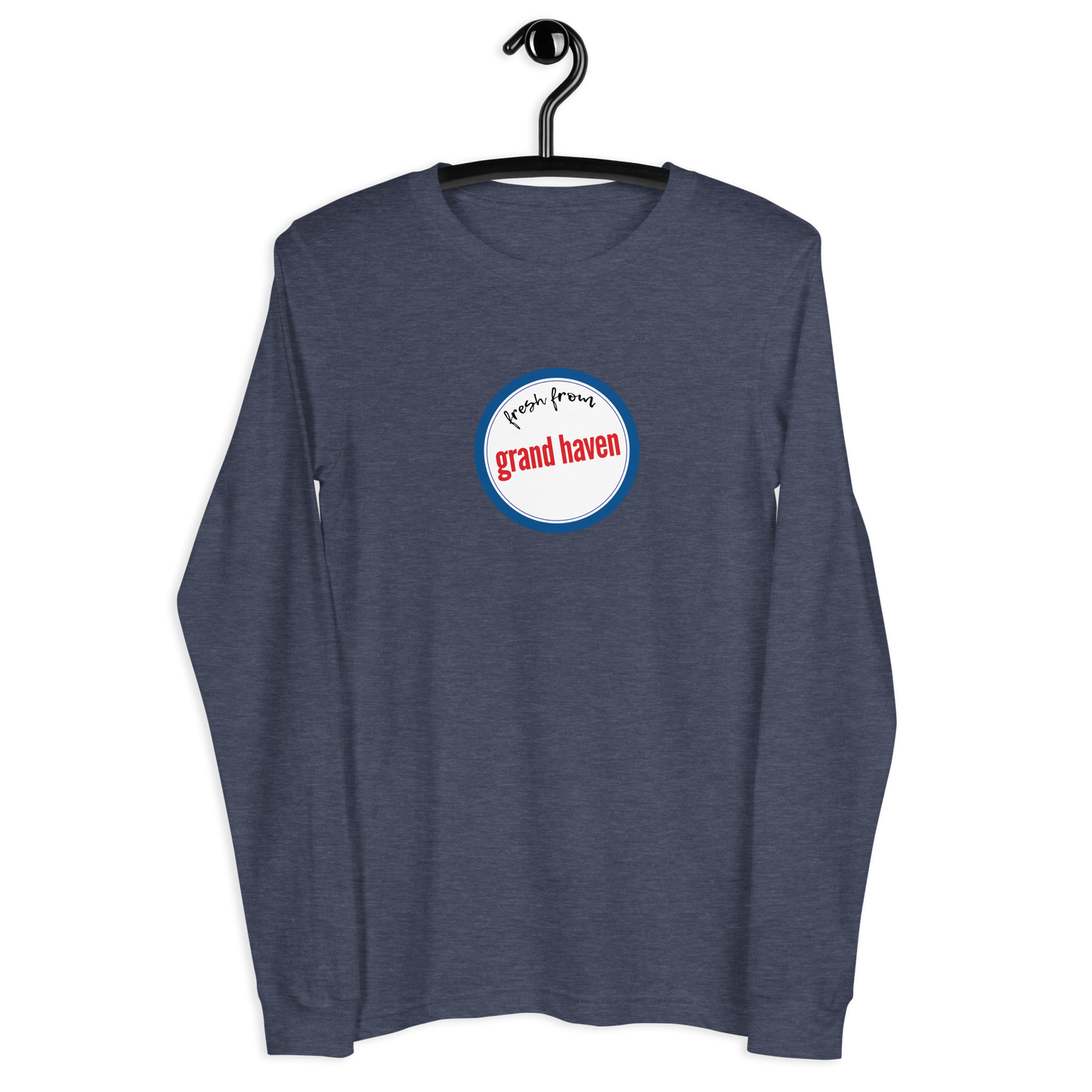 'Fresh From Grand Haven' Long Sleeve T-Shirt (Hypermarket Parody) | Unisex