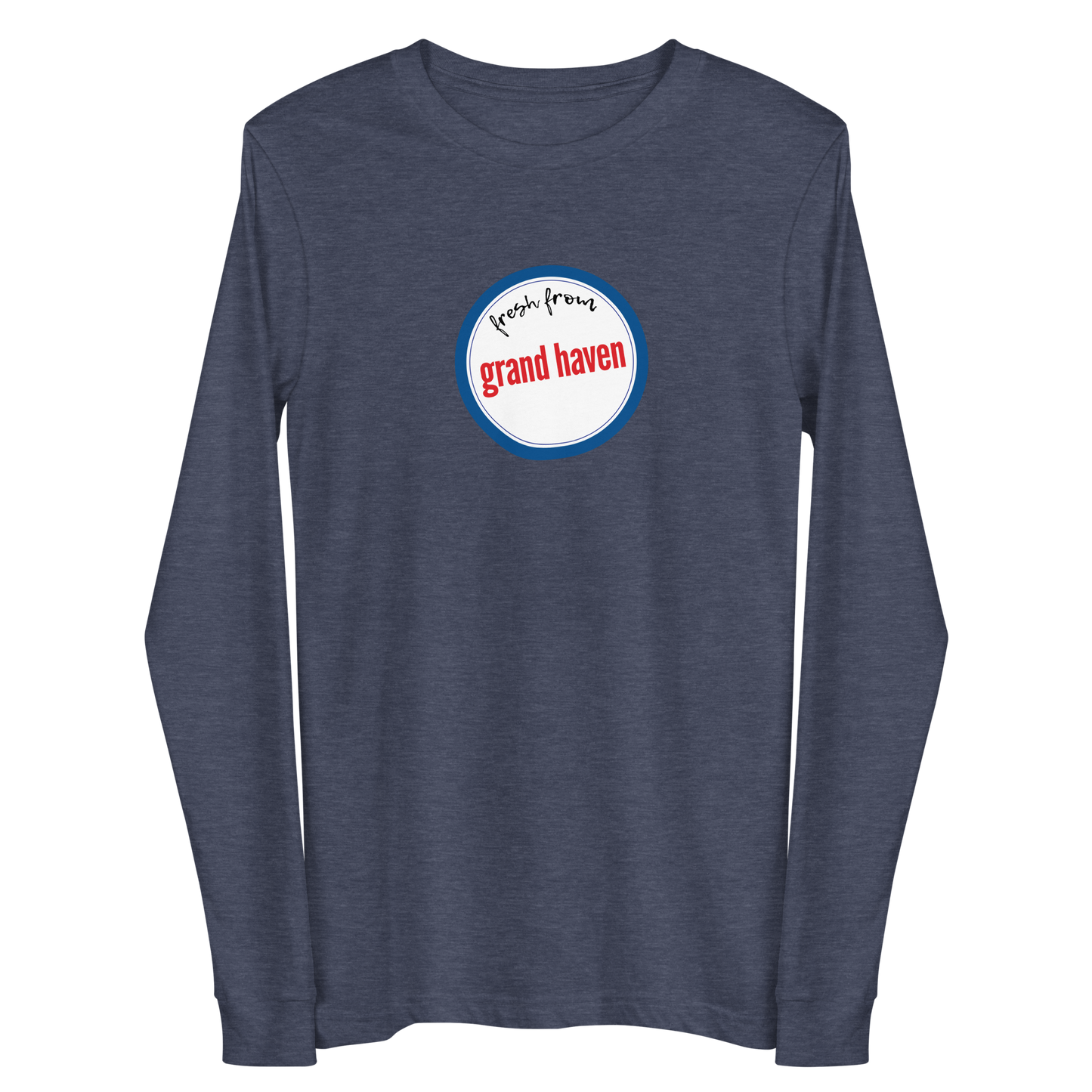 'Fresh From Grand Haven' Long Sleeve T-Shirt (Hypermarket Parody) | Unisex