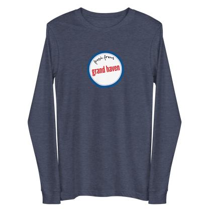 'Fresh From Grand Haven' Long Sleeve T-Shirt (Hypermarket Parody) | Unisex