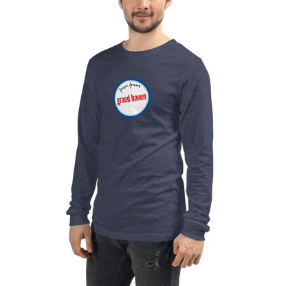 'Fresh From Grand Haven' Long Sleeve T-Shirt (Hypermarket Parody) | Unisex