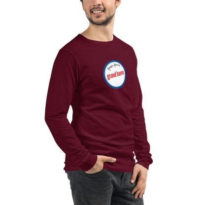 'Fresh From Grand Haven' Long Sleeve T-Shirt (Hypermarket Parody) | Unisex