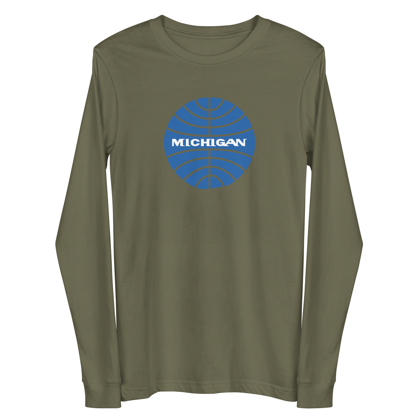 'Michigan' Long Sleeve T-Shirt (Airline Parody)