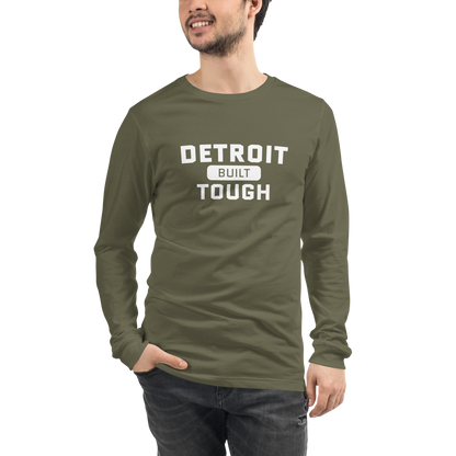 'Built Detroit Tough' Long Sleeve T-Shirt | Unisex