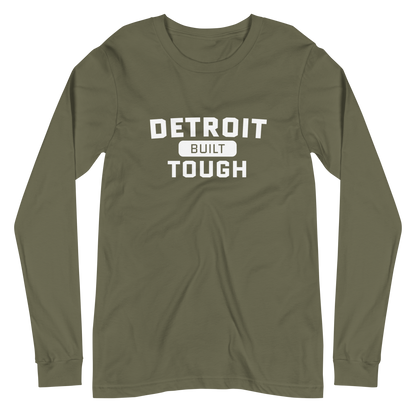 'Built Detroit Tough' Long Sleeve T-Shirt | Unisex