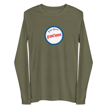 'Fresh From Grand Haven' Long Sleeve T-Shirt (Hypermarket Parody) | Unisex