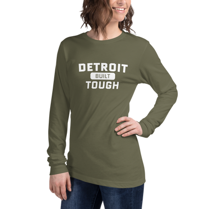 'Built Detroit Tough' Long Sleeve T-Shirt | Unisex