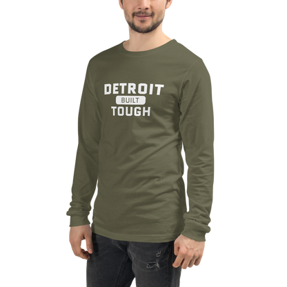 'Built Detroit Tough' Long Sleeve T-Shirt | Unisex