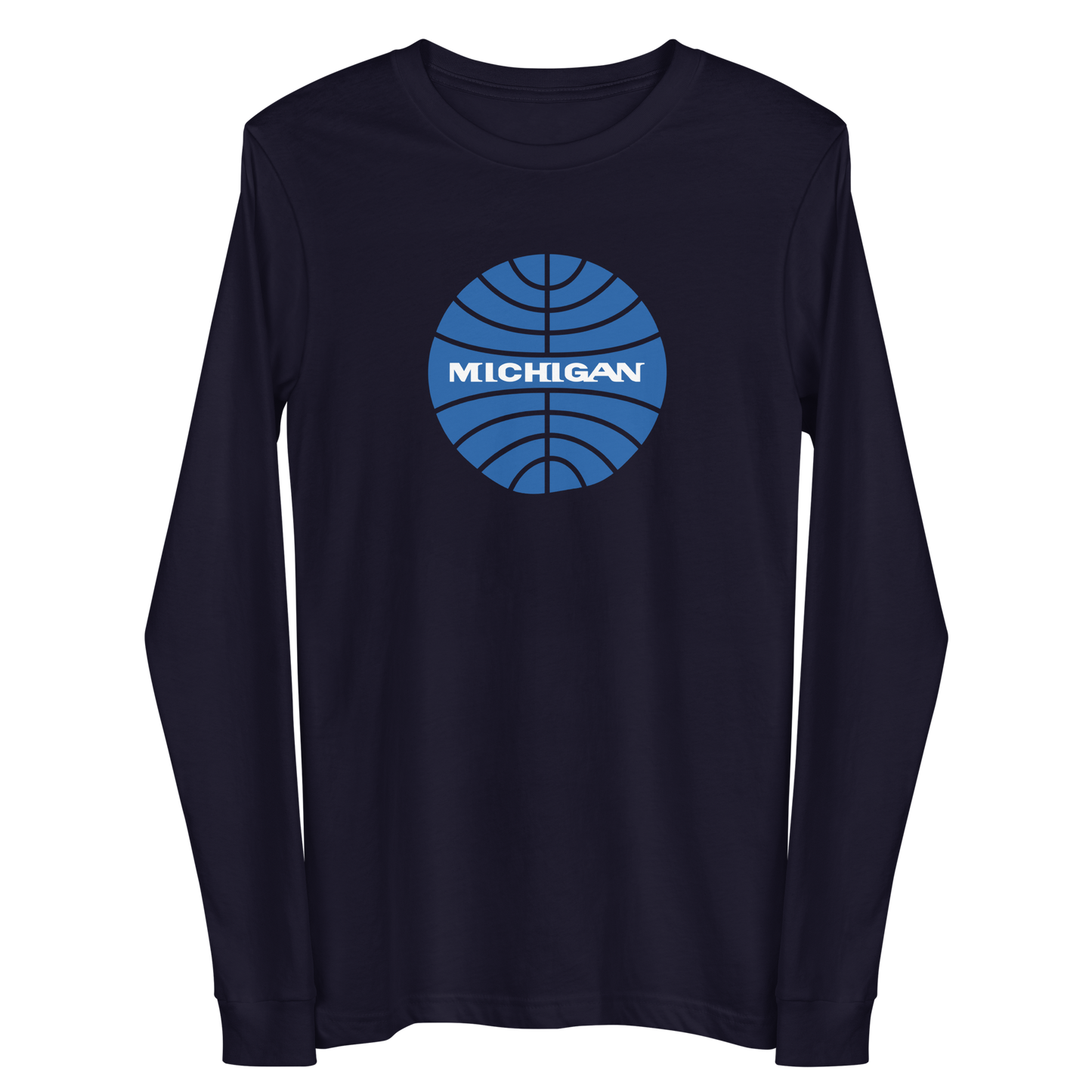 'Michigan' Long Sleeve T-Shirt (Airline Parody)