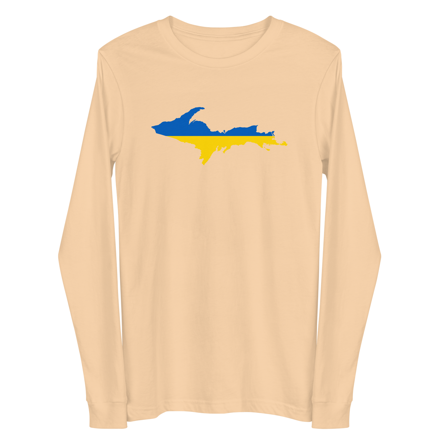 Michigan Upper Peninsula T-Shirt (w/ UP Ukraine Outline) | Unisex Long Sleeve